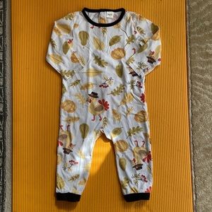 Poppy Mini “Autumnal Turkey” One Piece 12-18m